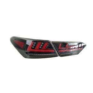 Toyota Camry 2018 LED taillight tail light Flowing water turn signal breathing mode plug and play