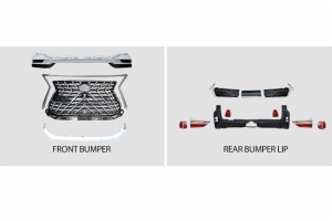 upgrade facelift headlamp rear light front&rear bumper body kit For 2021 LEXUS 570 LX570 Model