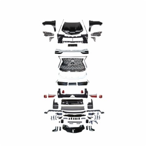 upgrade facelift hood fender headlamp front rear bumper bodykit For 2021 Lexus 570 lx570 TD Model