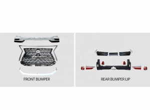 upgrade facelift hood fender headlamp front rear bumper bodykit For 2021 Lexus 570 lx570 TD Model