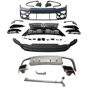 VW Tiguan L body kit upgrade RLINE front and rear bumpers