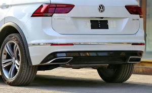 VW Tiguan L body kit upgrade RLINE front and rear bumpers