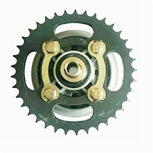 Buffer sprocket wheel assembly